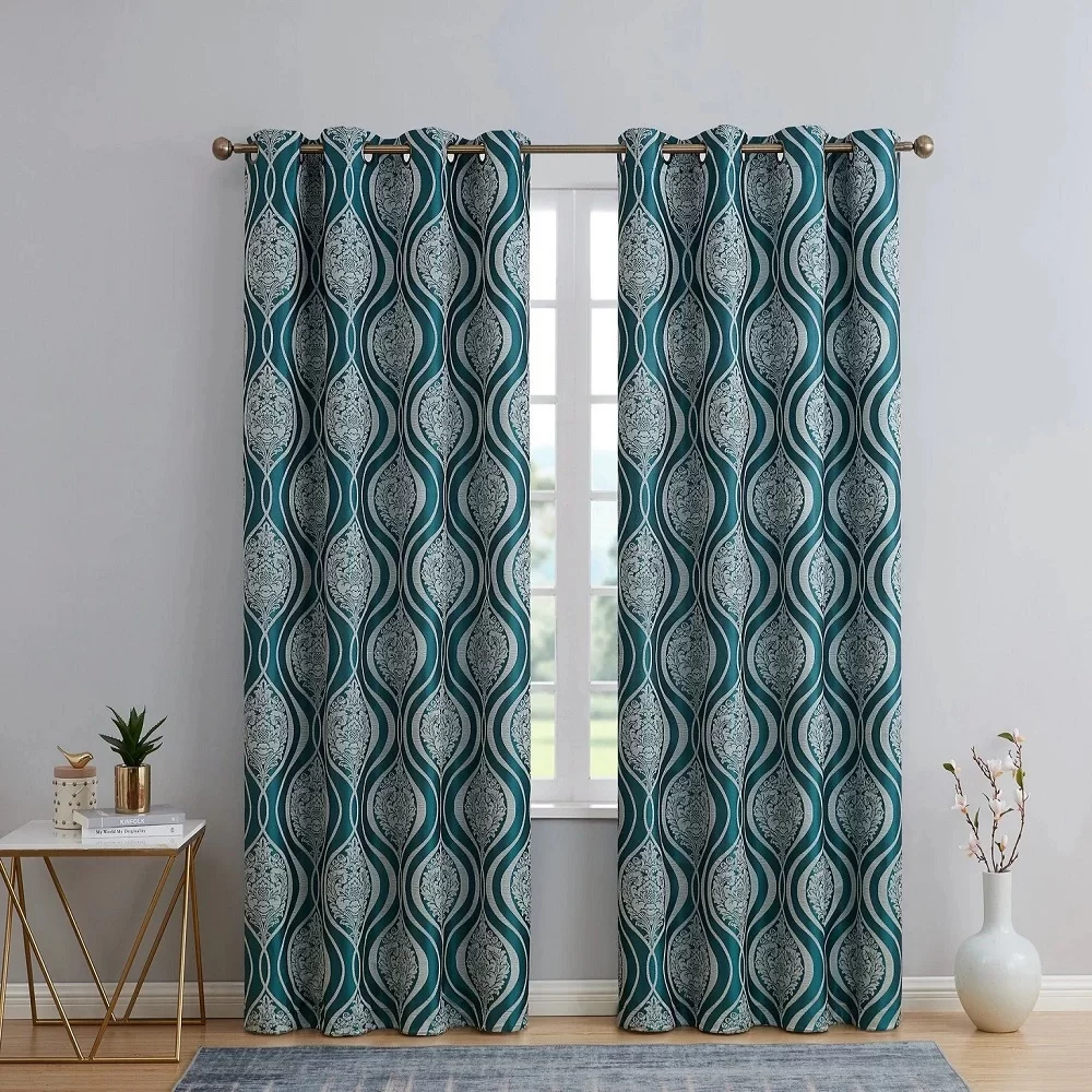 patterned blackout curtains
